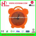 Easy setting silicone bedside alarm clock